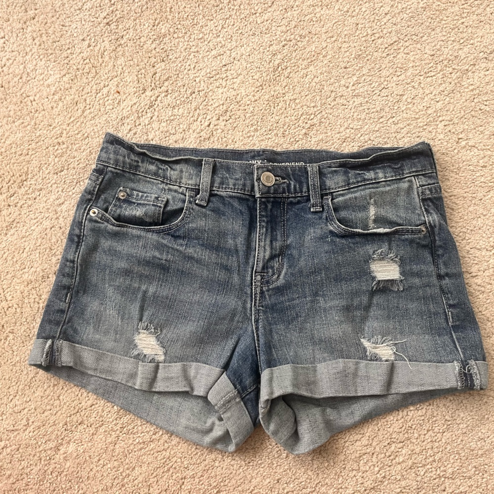 Old Navy boyfriend style Jean shorts